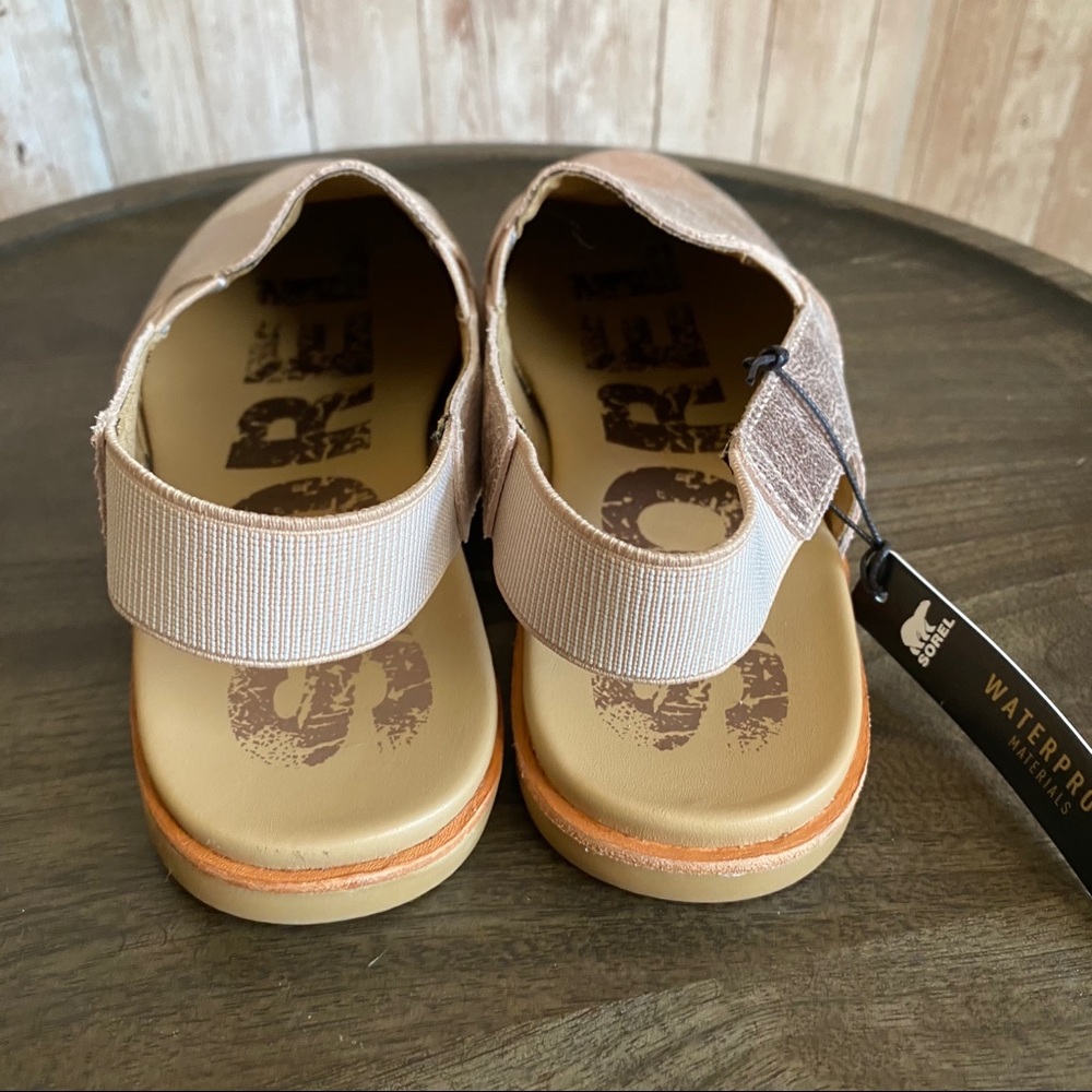 Sorel Rose Gold Ella Slingback Leather Shoe - Picture 6 of 9